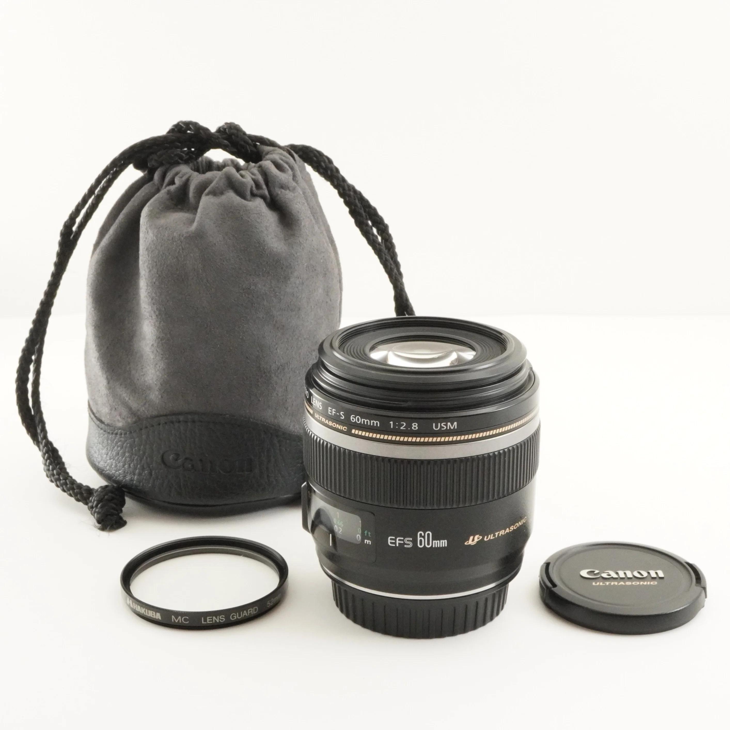 Canon EF-S 60mm F2.8 USM Macro Af Macro Lens From Japan