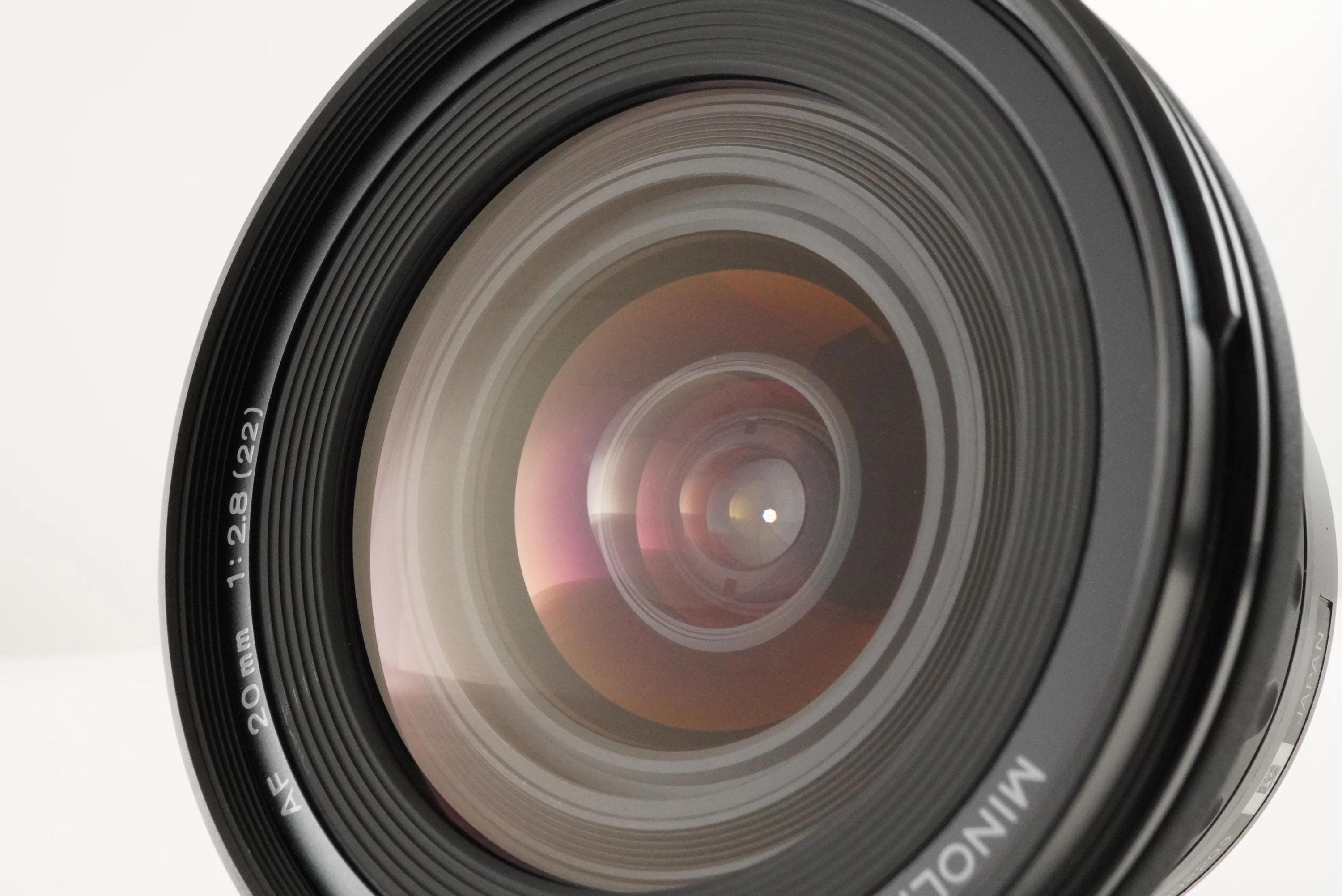 MINOLTA AF 20mm F2.8 Sony Minolta A Mount Af Wide Angle Lens From