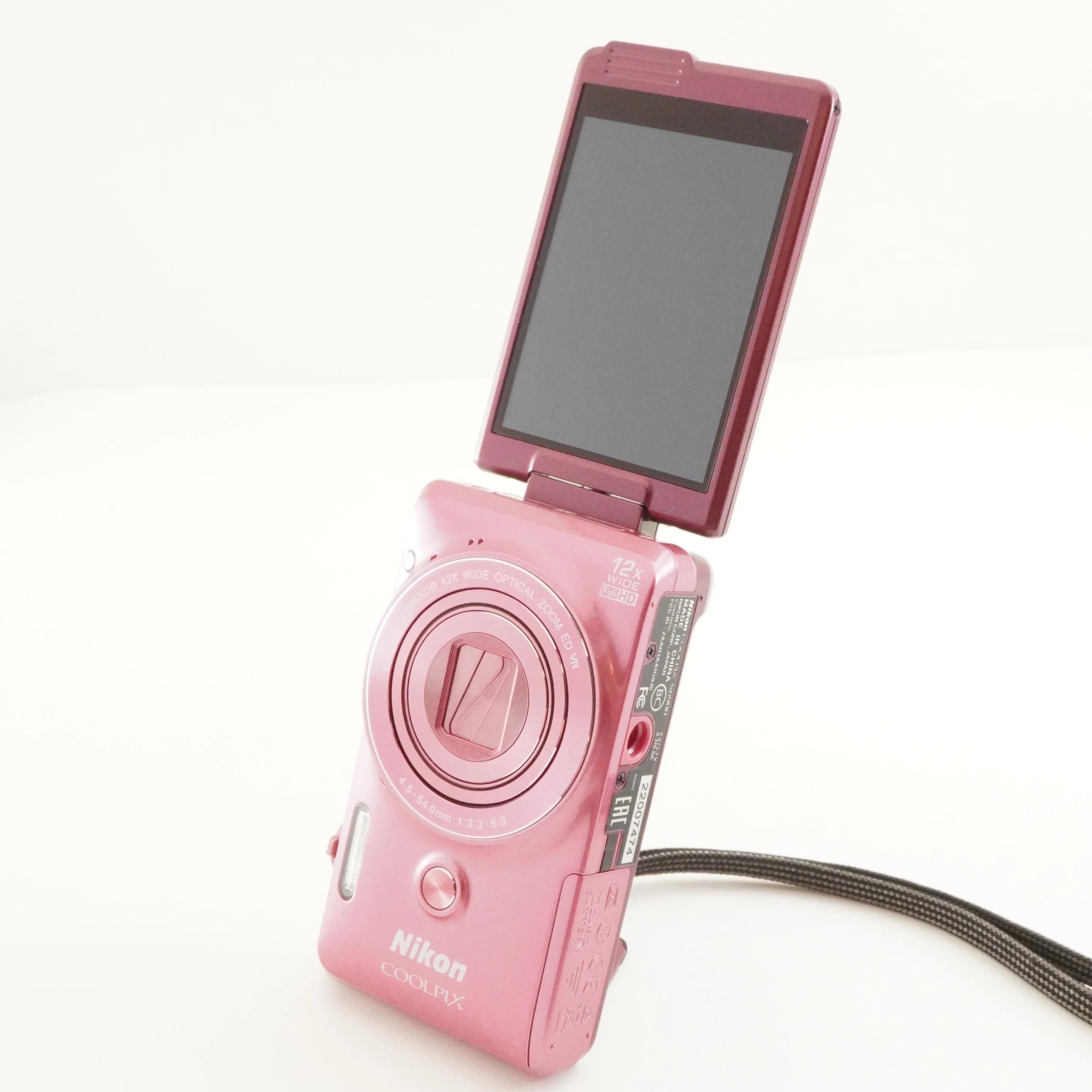 Nikon COOLPIX S6900 Pink in Box + 4GB Sdhc Card Digital Camera