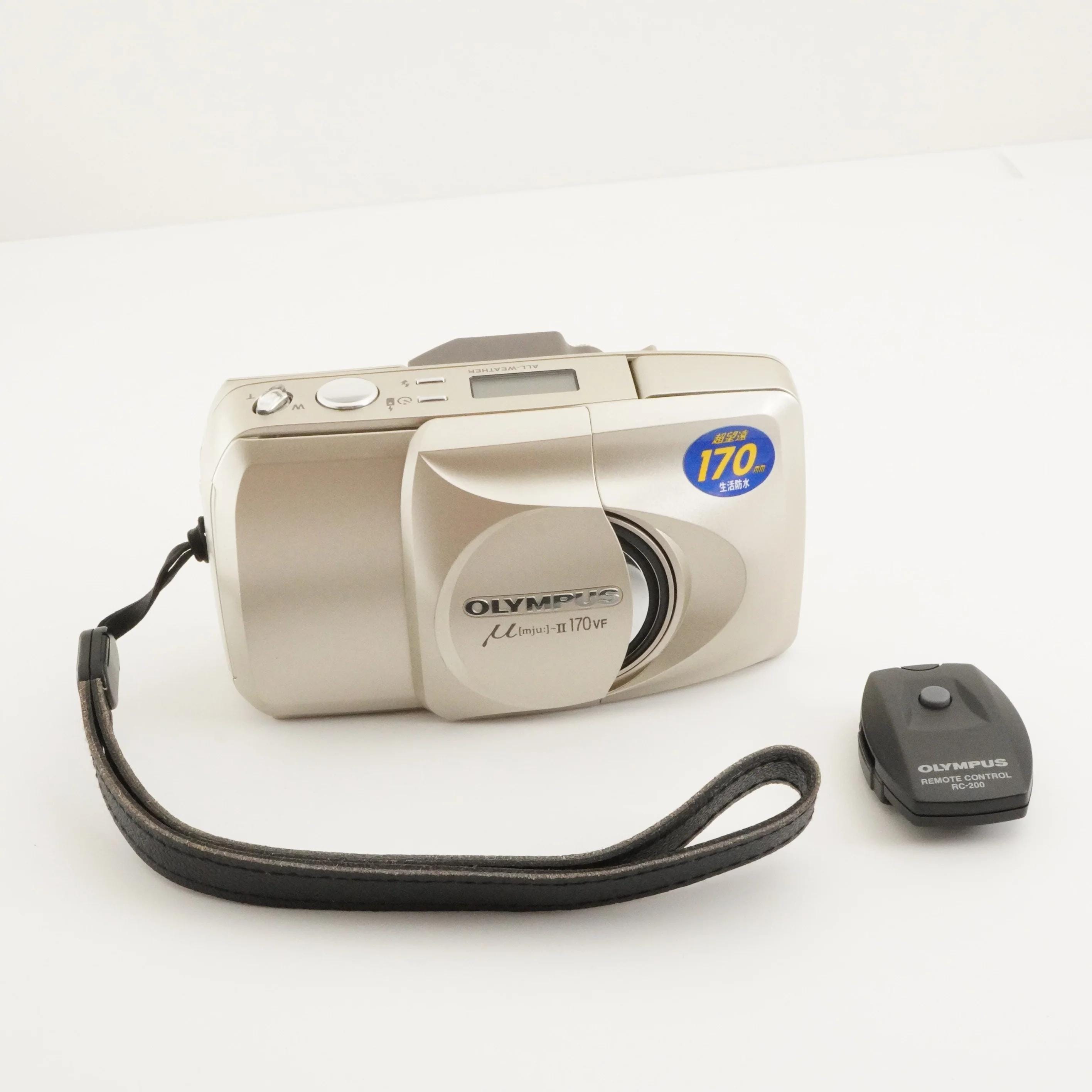 OLYMPUS μ[mju:]-Ⅱ 170VF シルバー OLYMPUS μ[mju:]-Ⅱ 170VF