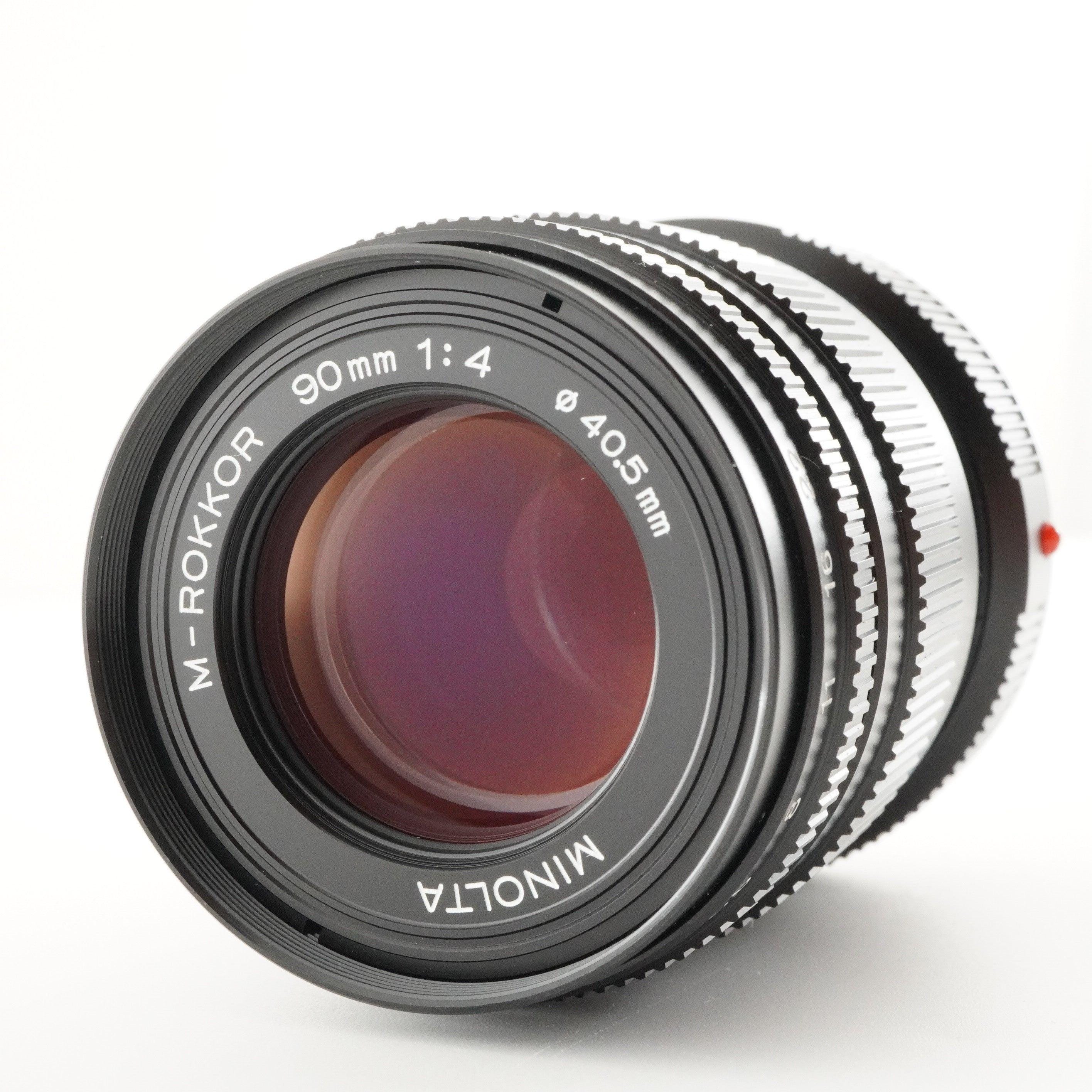 MINOLTA M-ROKKOR 90mm F4 for Leica M Mf Prime Lens From