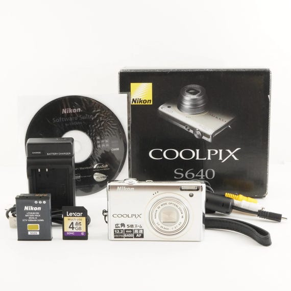 【動作品】Nikon COOLPIX S640 箱付き Amazon | Nikon デジタルカメラ COOLPIX (クールピクス) S640