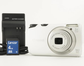 Canon IXY DIGITAL 920 IS Gold With 4gb Sdhc Card Digital Camera