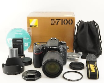 7,968 Shots / Nikon D7100 In Box + AF-S 18-105mm G Ed Vr from Japan #12099
