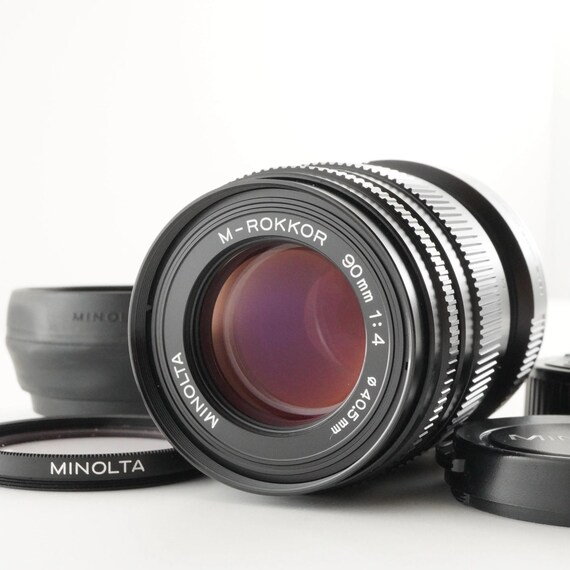 MINOLTA M-ROKKOR 90mm F4 for Leica M Mf Prime Lens From Japan