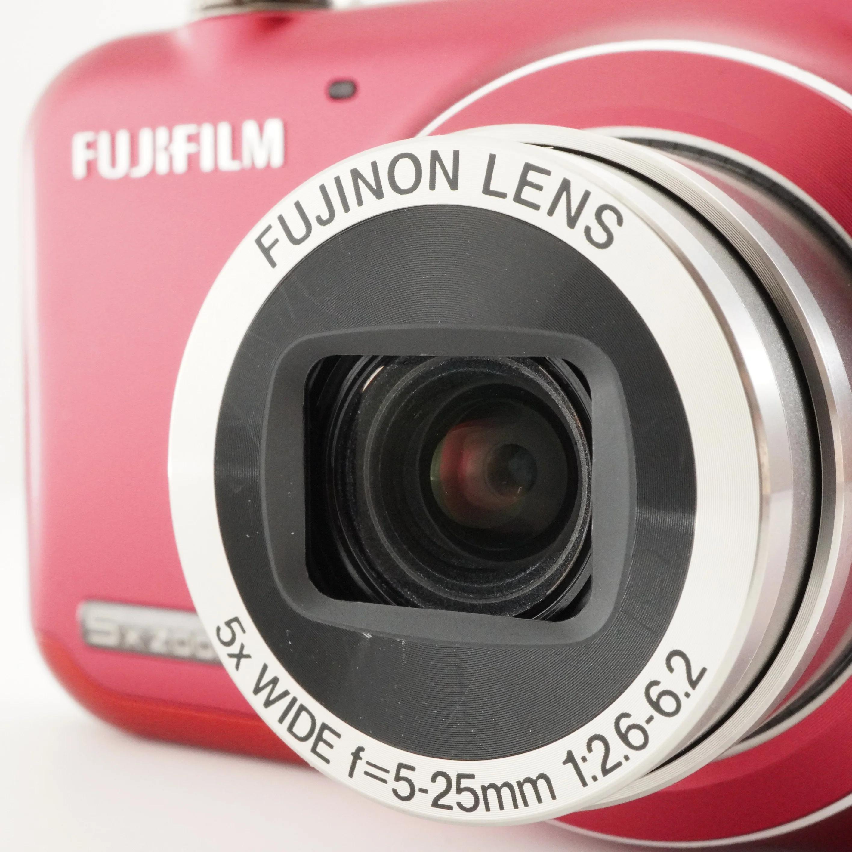 FUJIFILM Finepix JX400 Red in Box With 4GB Sdhc Card From Japan