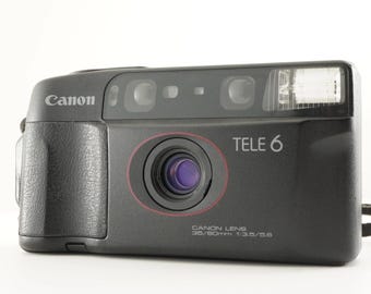 Canon Autoboy TELE 6 ポイント＆シュートフィルムカメラ（日本製