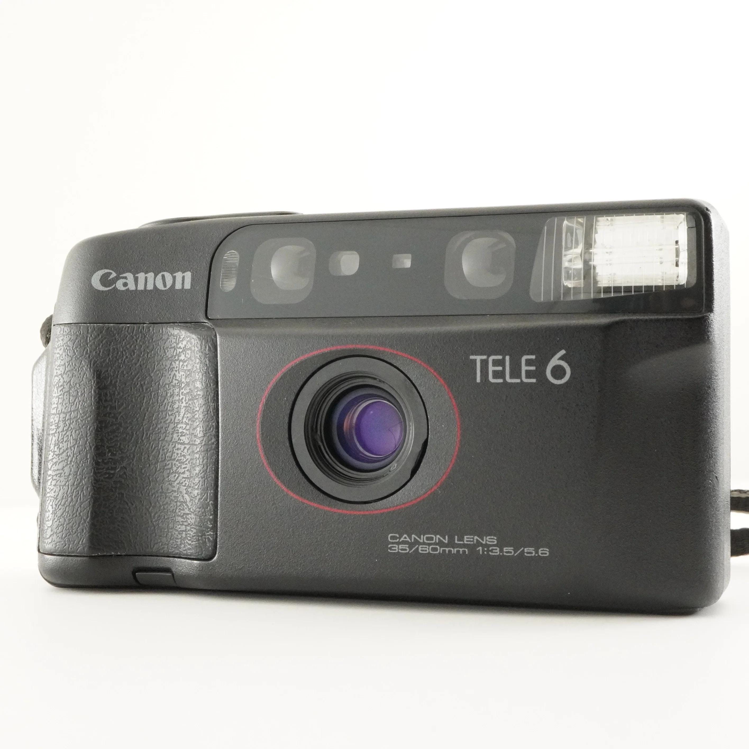 Câmera de filme Canon Autoboy TELE 6 compacta do Japão nº 7491