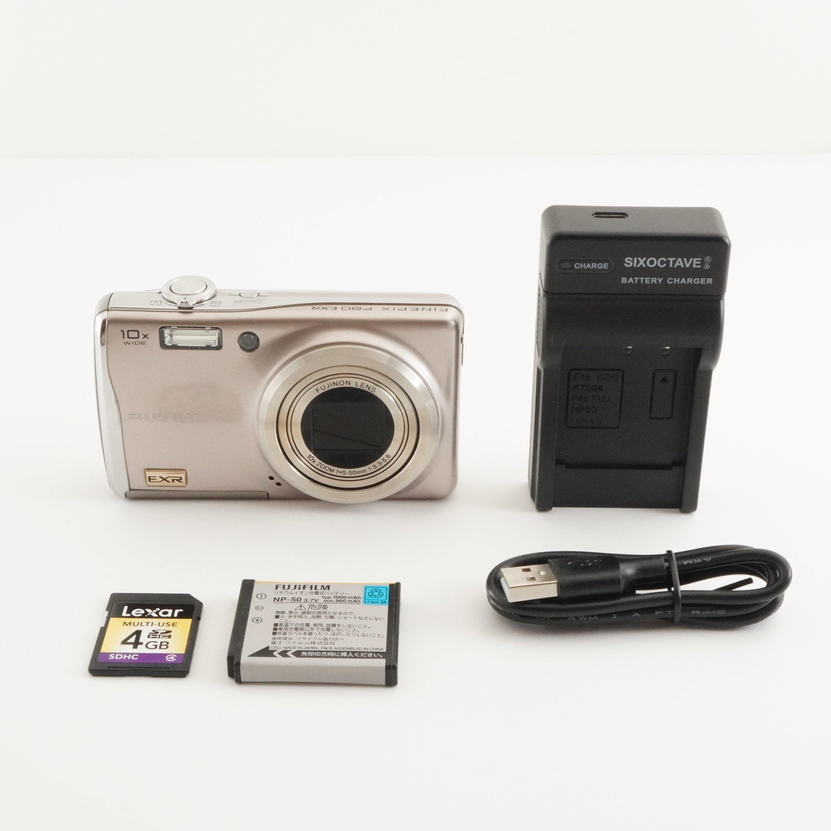 FUJIFILM F80EXR シルバー Amazon | FUJIFILM デジタルカメラ FinePix F80EXR シルバー FX