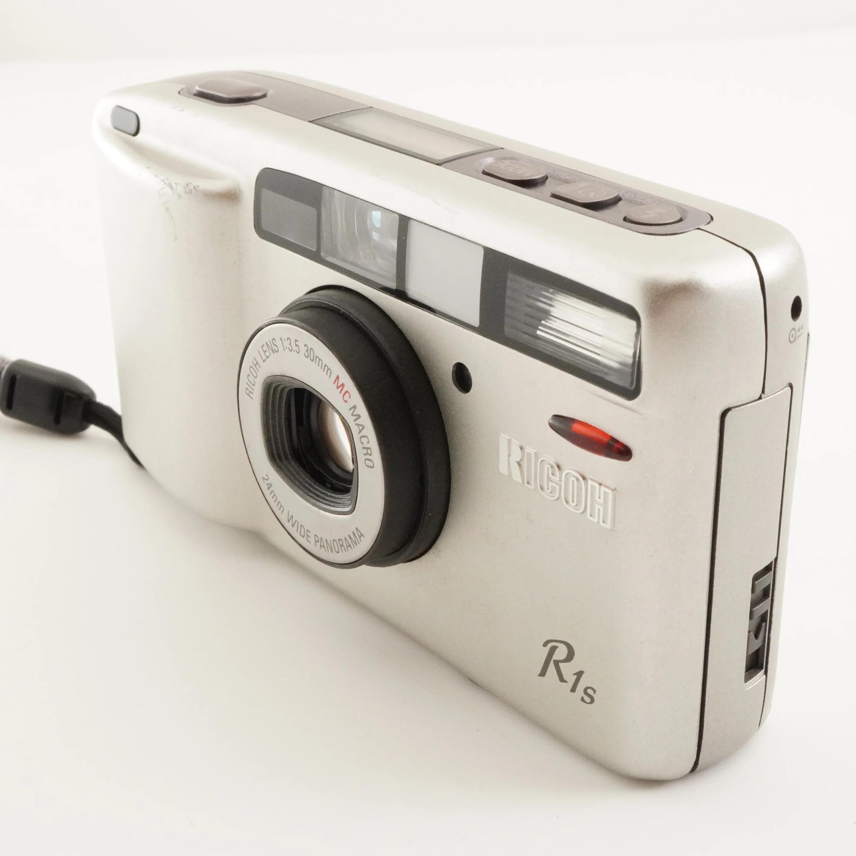RICOH R1s シルバー 中古】RICOH リコー R1s シルバー コンパクトフィルムカメラ