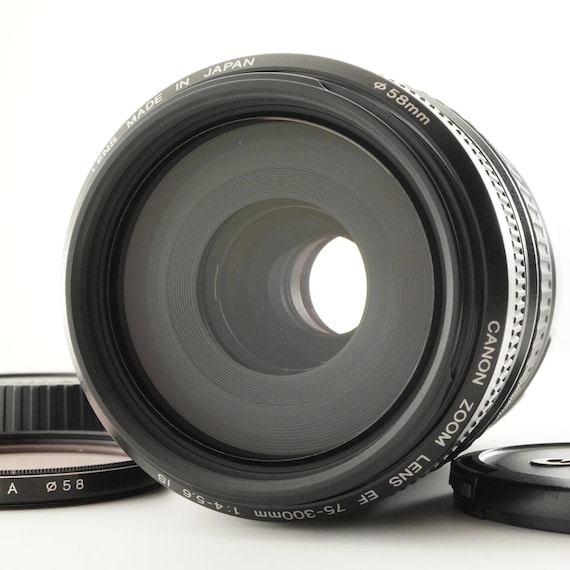 Canon EF 75-300 mm F4-5.6 IS USM AFズームレンズ（日本製）#7731