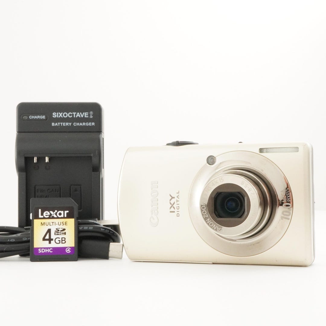 Canon IXY DIGITAL 920 IS Gold With 4gb Sdhc Card Digital