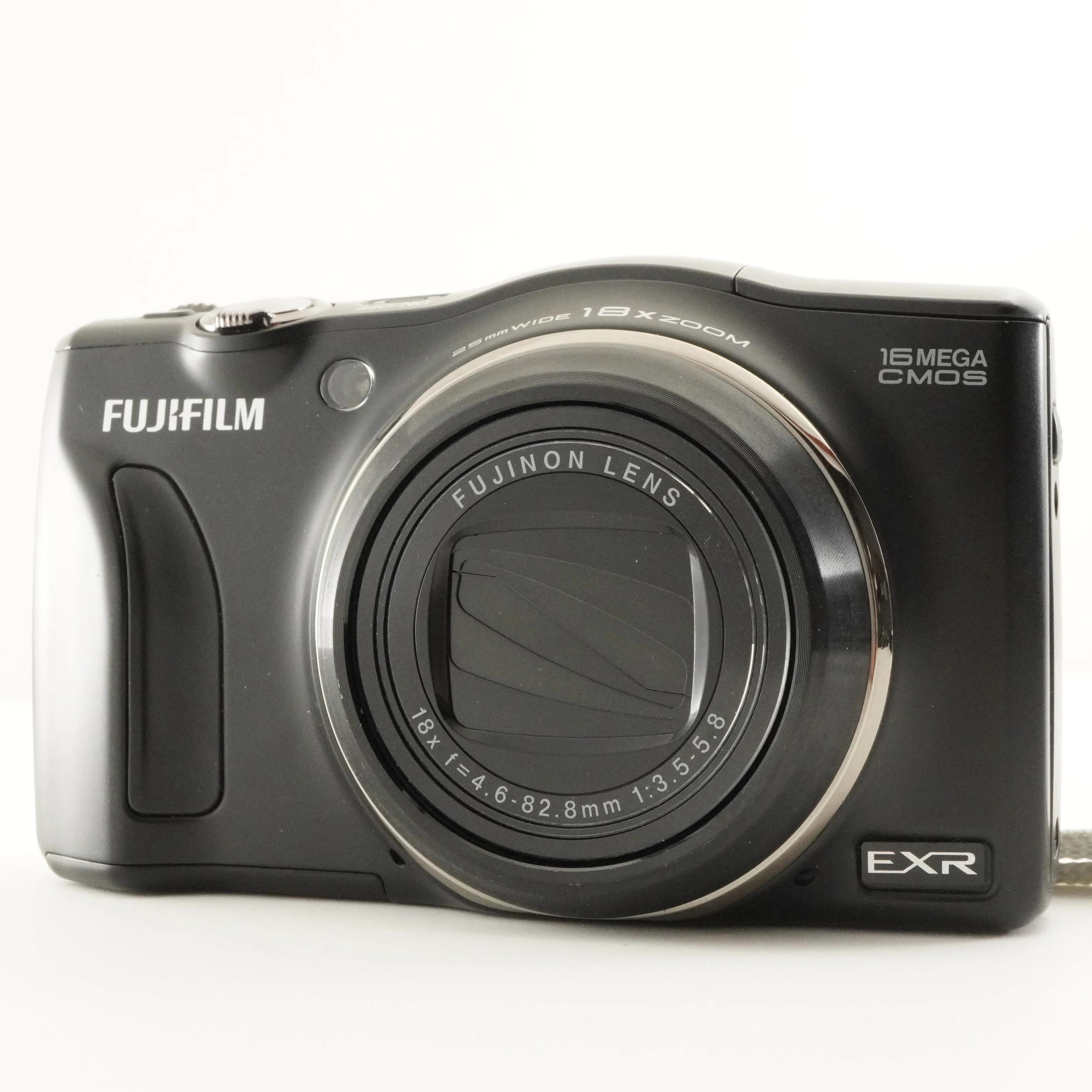 FUJIFILM FINEPIX F820EXR Black + 4gb Sdhc Card Digital Camera From