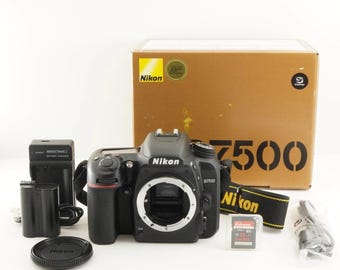 Nikon D7500 [2,048 Shots] In Box DSLR Camera from Japan #10440
