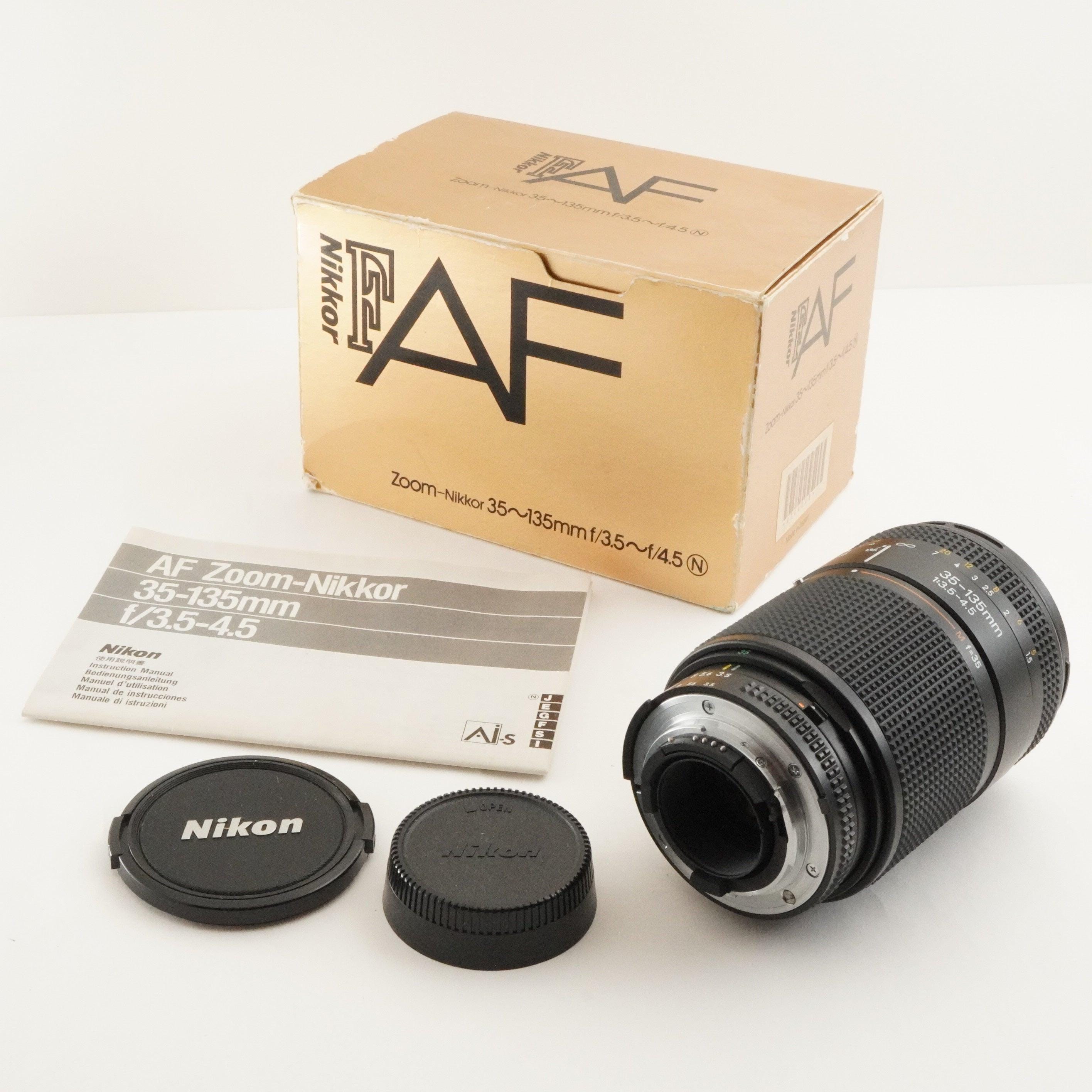 その他 Nikon AF35-135F3.5-4.5S-N Nikon AF NIKKOR 35-135mm F3.5-4.5 in Box Af Zoom Lens From