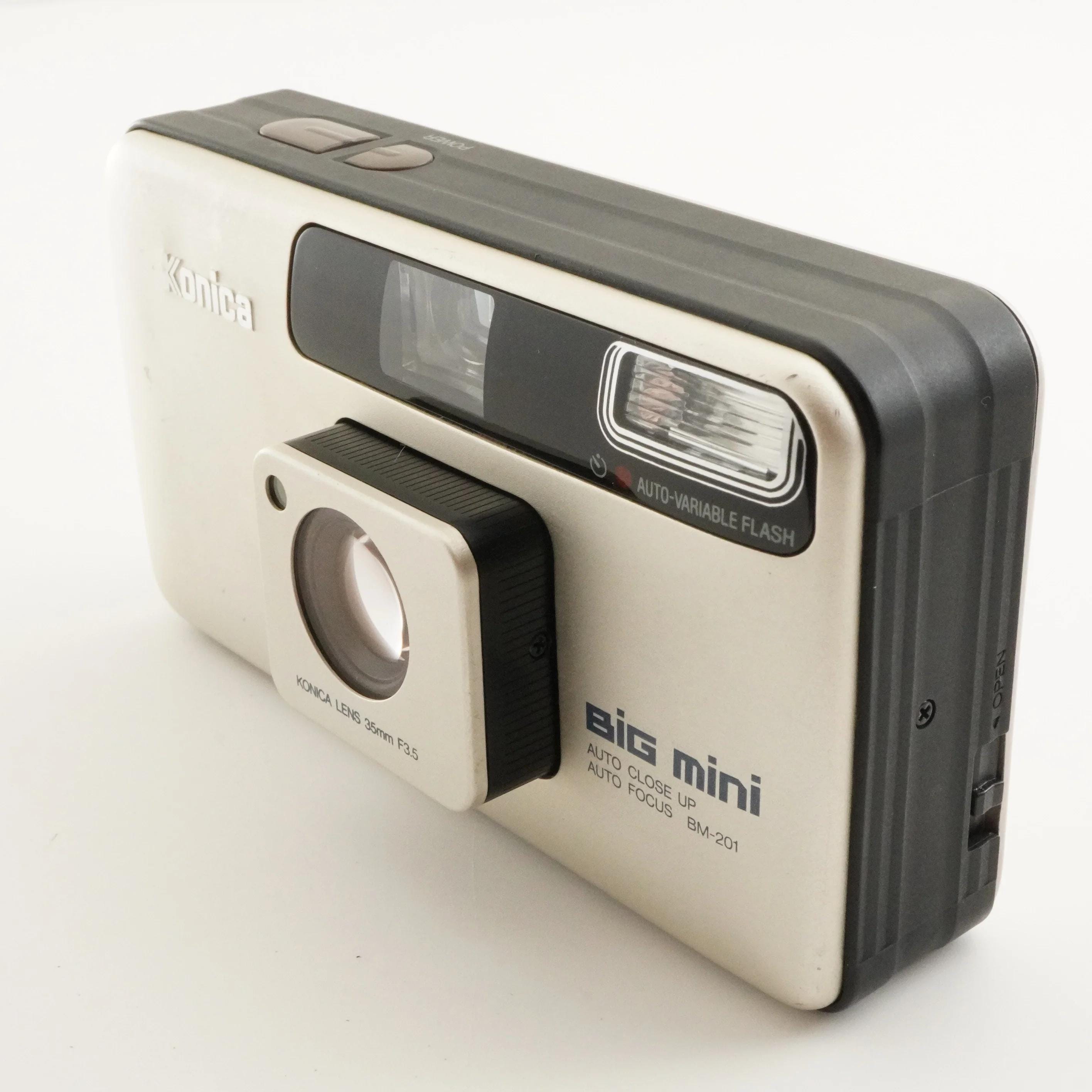 KONICA Big Mini BM-201 Point & Shoot Film Camera From Japan #9340