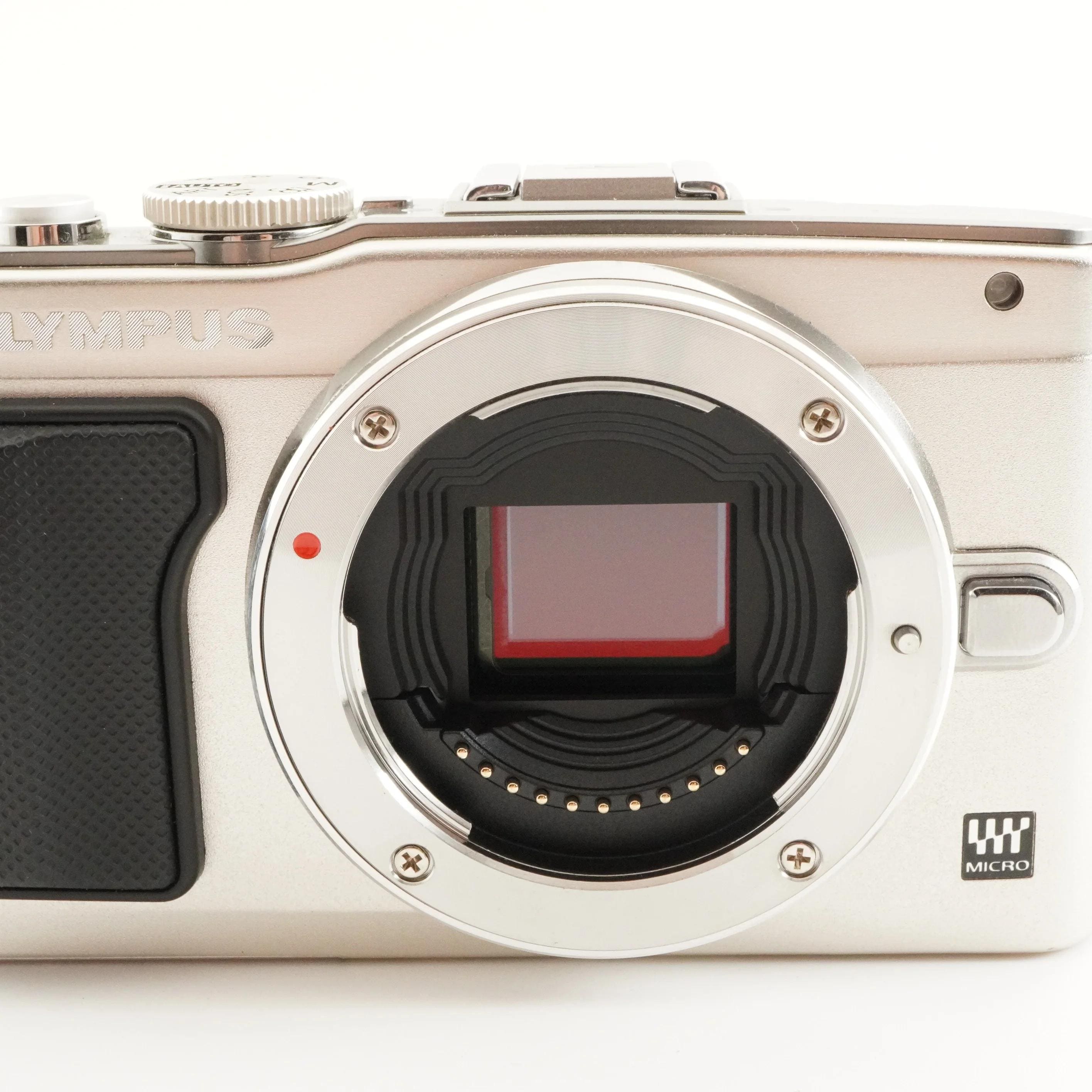 Buy OLYMPUS PEN Lite E-PL5 Silver [4,466 Shots] + 14-42mm in Box