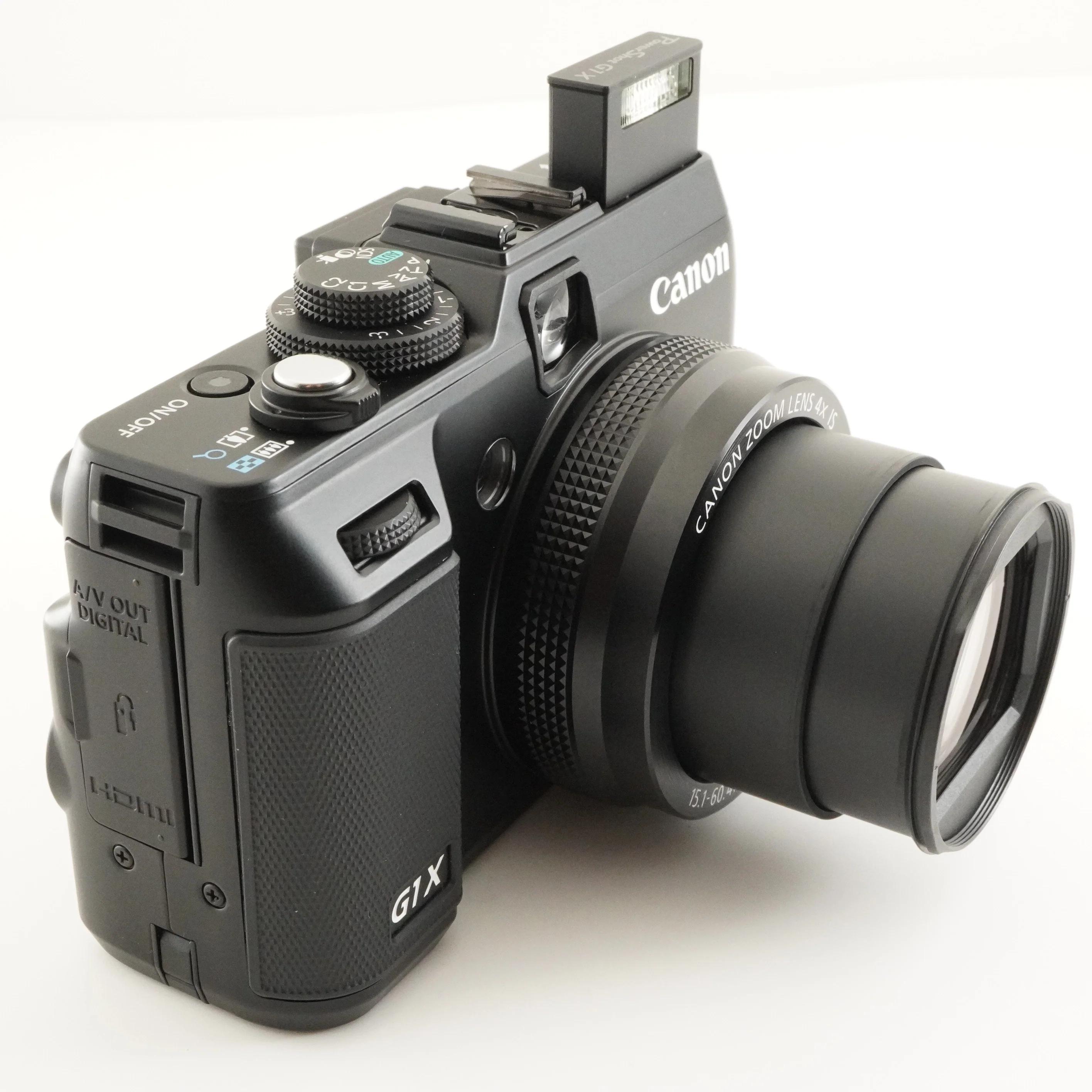 Canon PowerShot G1X ケース付き + 4GB SDHCカード付き デジタルカメラ