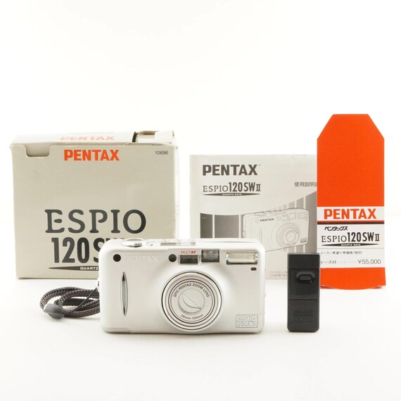 アルミ外装の上質フィルムカメラ】PENTAX ESPIO120SW コンパクト