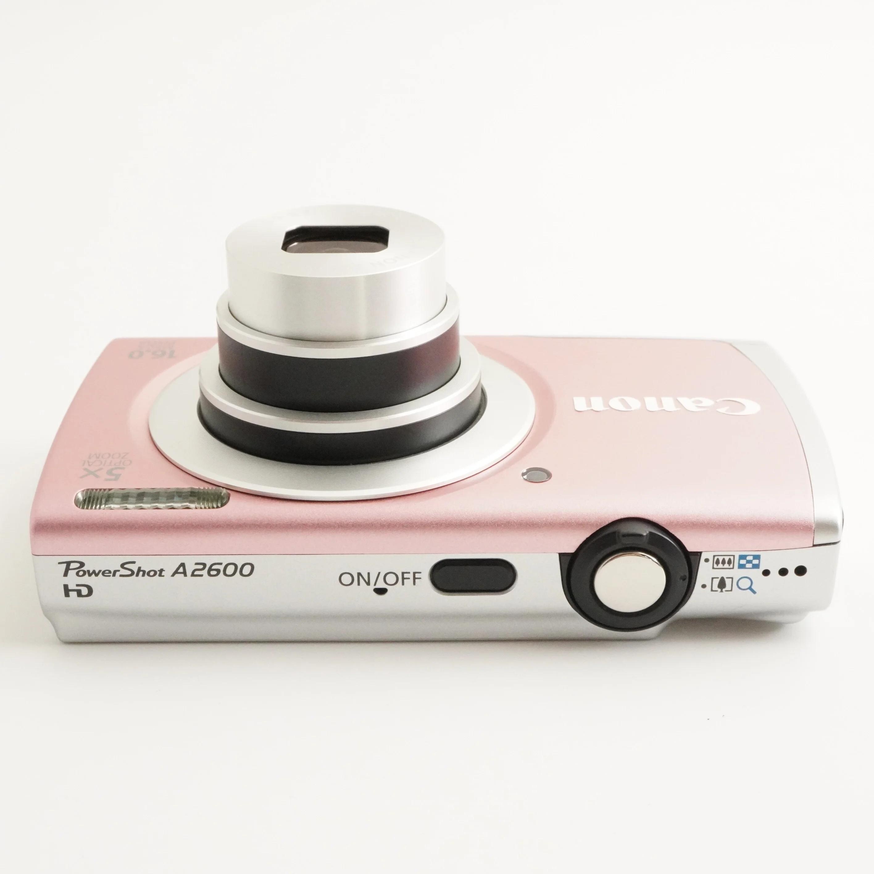 【美品】 Canon PowerShot A2600 ピンク SDカード付 Canon Powershot A2600 Pink in Box +4GB SDHC Card Digital Camera
