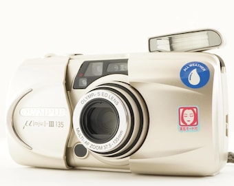 OLYMPUS mju III 135 [mju:] Point & Shoot Film Camera from Japan #12216