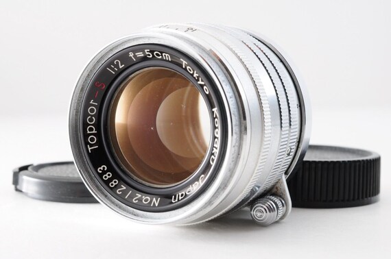 Tokyo Kogaku Topcor-s 50mm F2 Leica L39 Screw Mount MF Lens From 