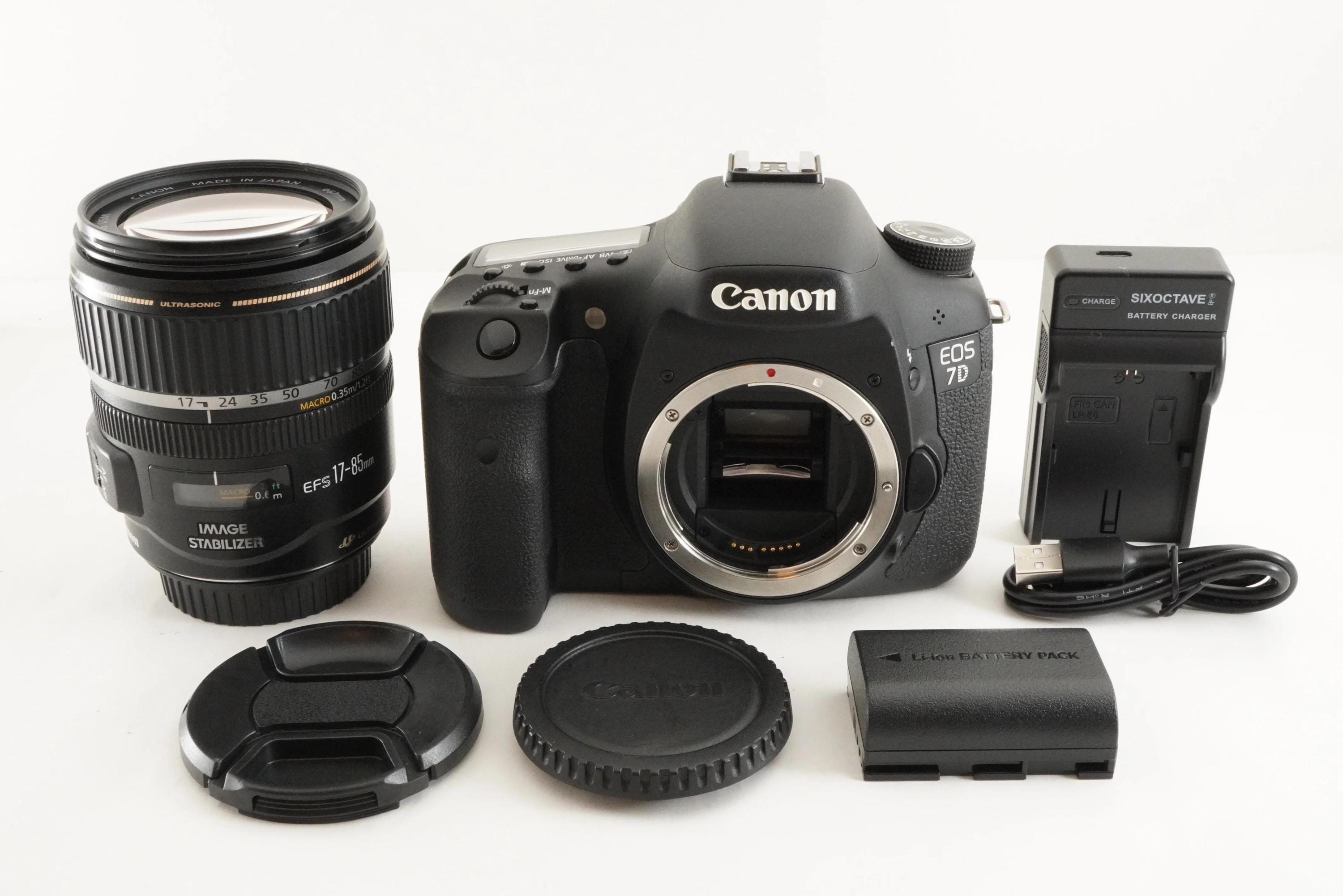Canon EOS 7D [S/C 13,072] + Ef-s 17-85mm F4-5.6 is Usm From Japan