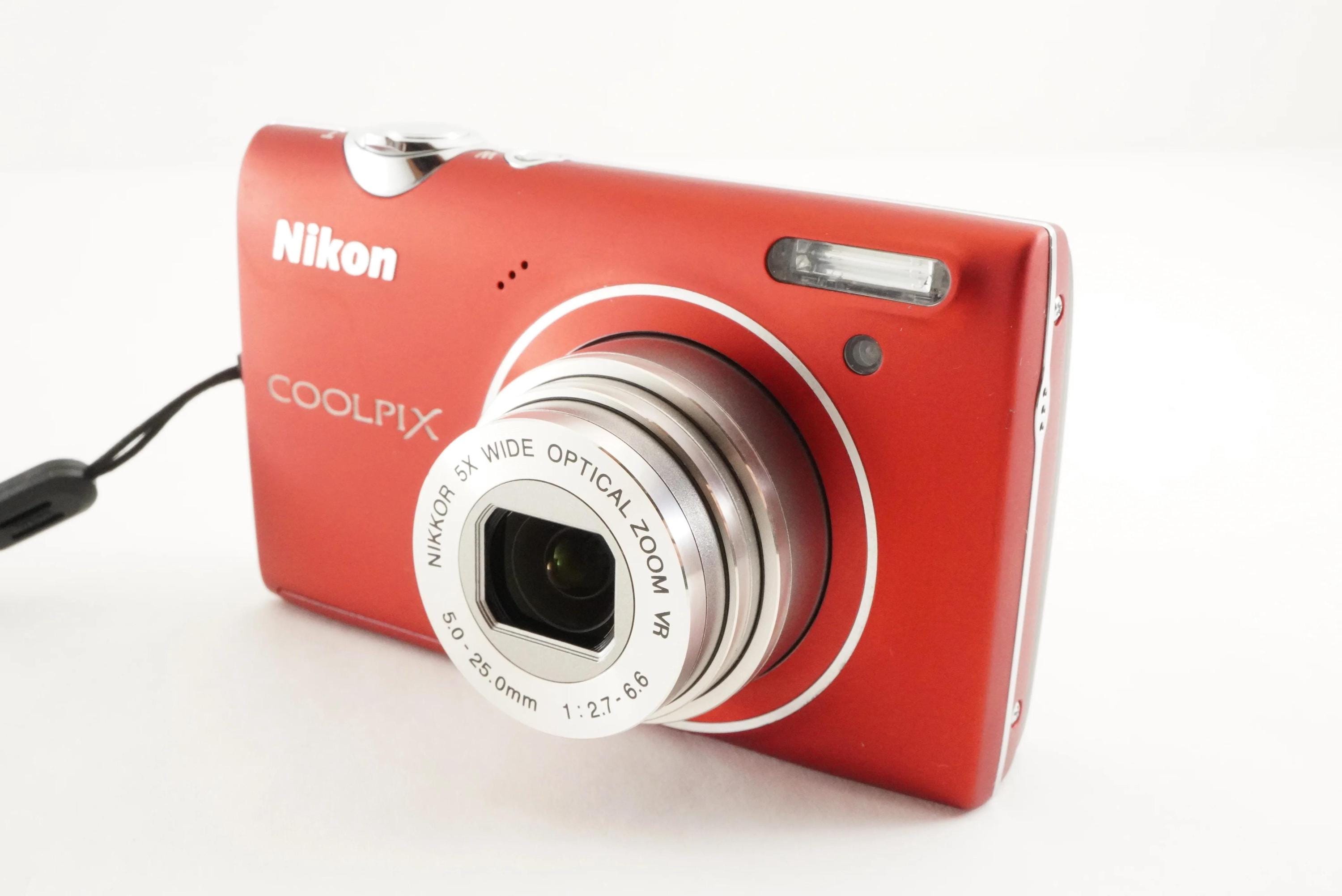 Nikon COOLPIX S5100 レッド & 4GB SDHCカード搭載 コンパクトデジタル