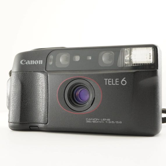 Canon Autoboy TELE 6 ポイント＆シュートフィルムカメラ（日本製