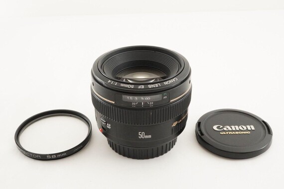 Canon EF 50mm F1.4 USM Ultrasonic Af Standard Prime Lens