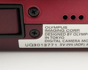 OLYMPUS VH-210 Red With 4GB Sdhc Card Digital Camera From Japan