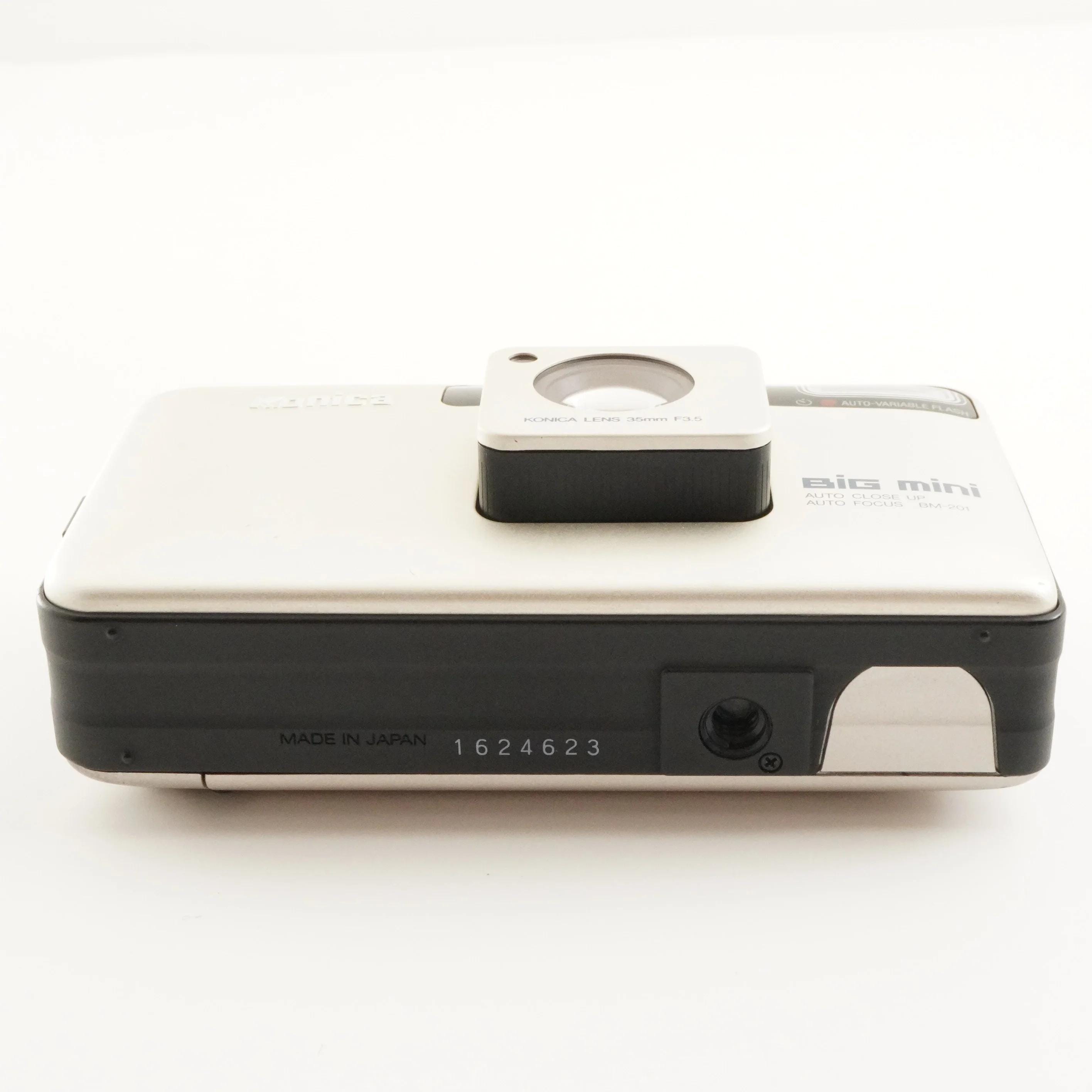 KONICA Big Mini BM-201 Point & Shoot Film Camera From Japan #9340