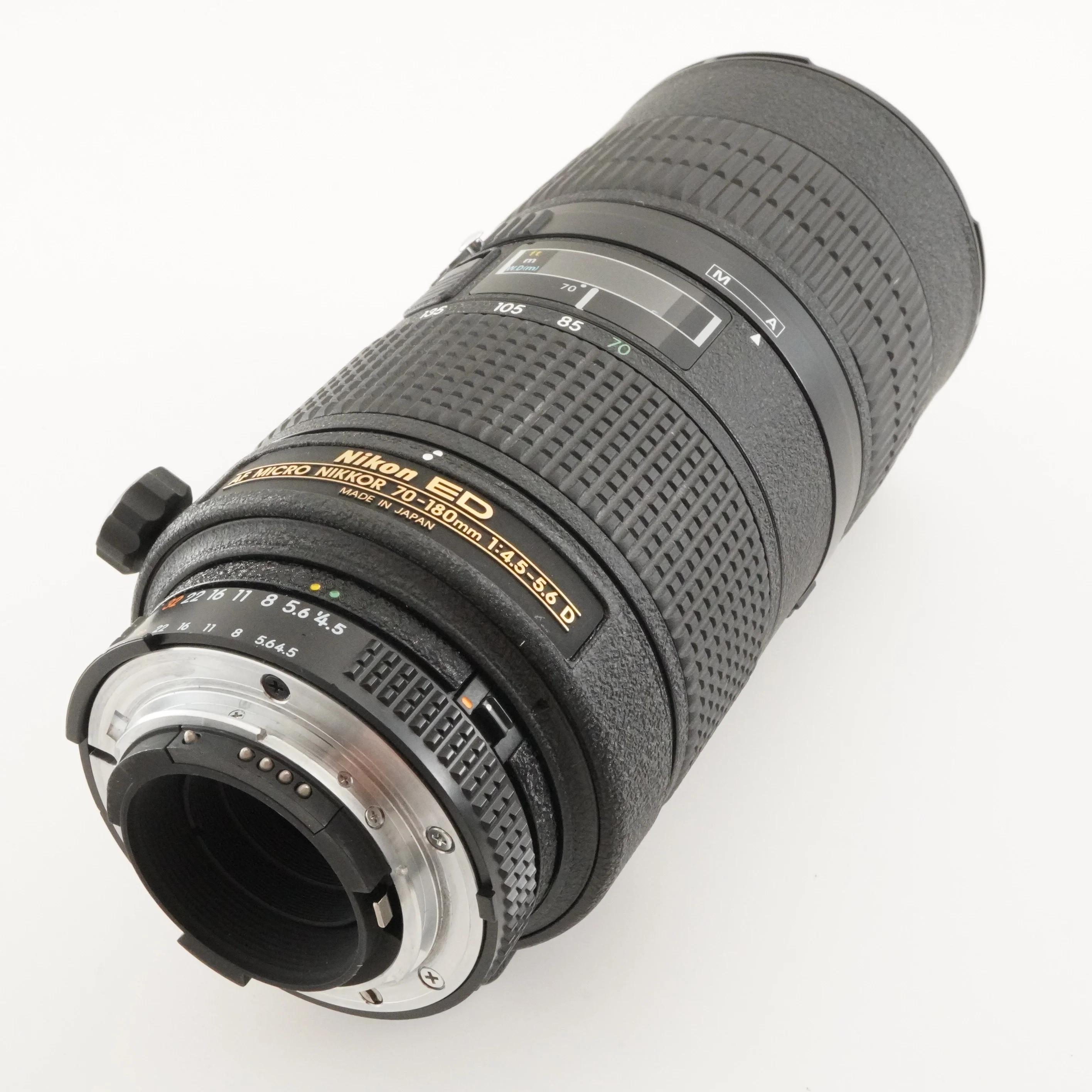 Nikon AF MICRO NIKKOR 70-180 mm F4.5-5.6 D Ed Af-zoomlens uit
