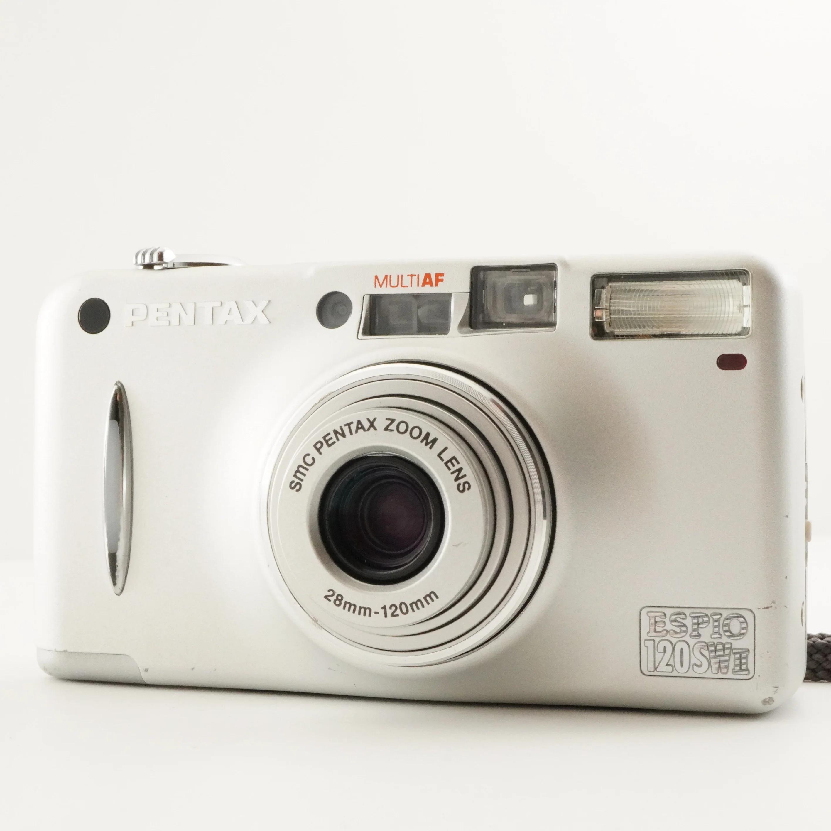PENTAX ESPIO 120SW II シルバー 箱入り コンパクト＆シュート