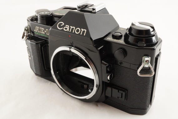 Buy Canon AE-1 PROGRAM Black New FD 50mm F1.4 New Fd 28mm F2.8 
