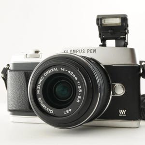 OLYMPUS PEN E-P5 Silver [5,142 Shot] + 14-42mm Ii R 4gb Sdhc from Japan #10253 Bild 3