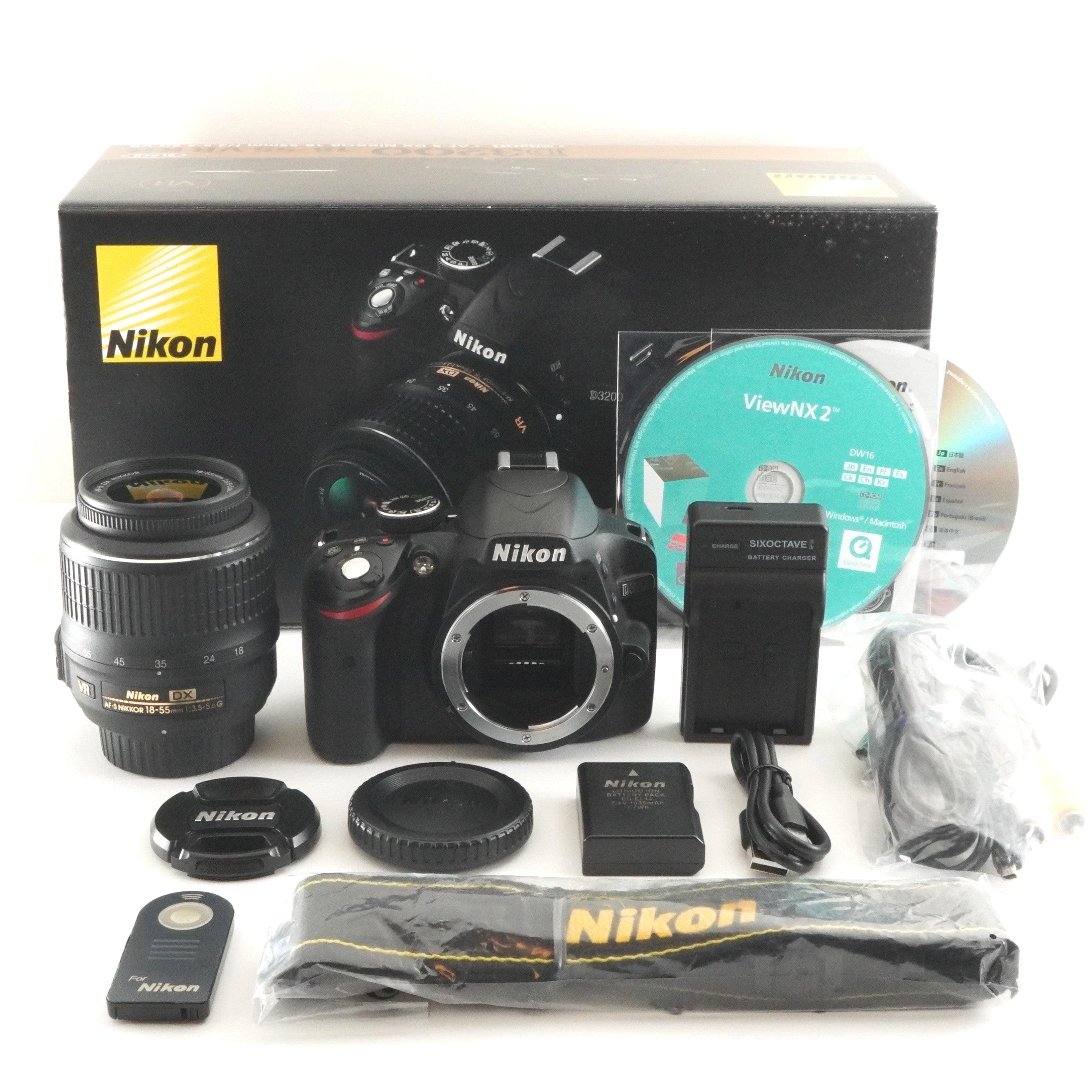 Nikon D3200 [S/C 3,103] + AF-S 18-55mm F3.5-5.6 G Vr in Box