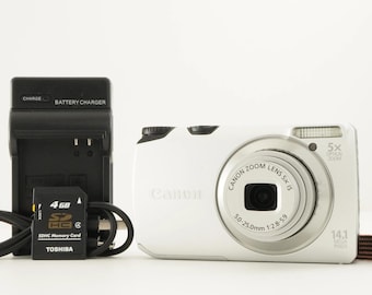 Canon IXY 600F Silver in Box With 4GB Sdhc Card Digital Camera