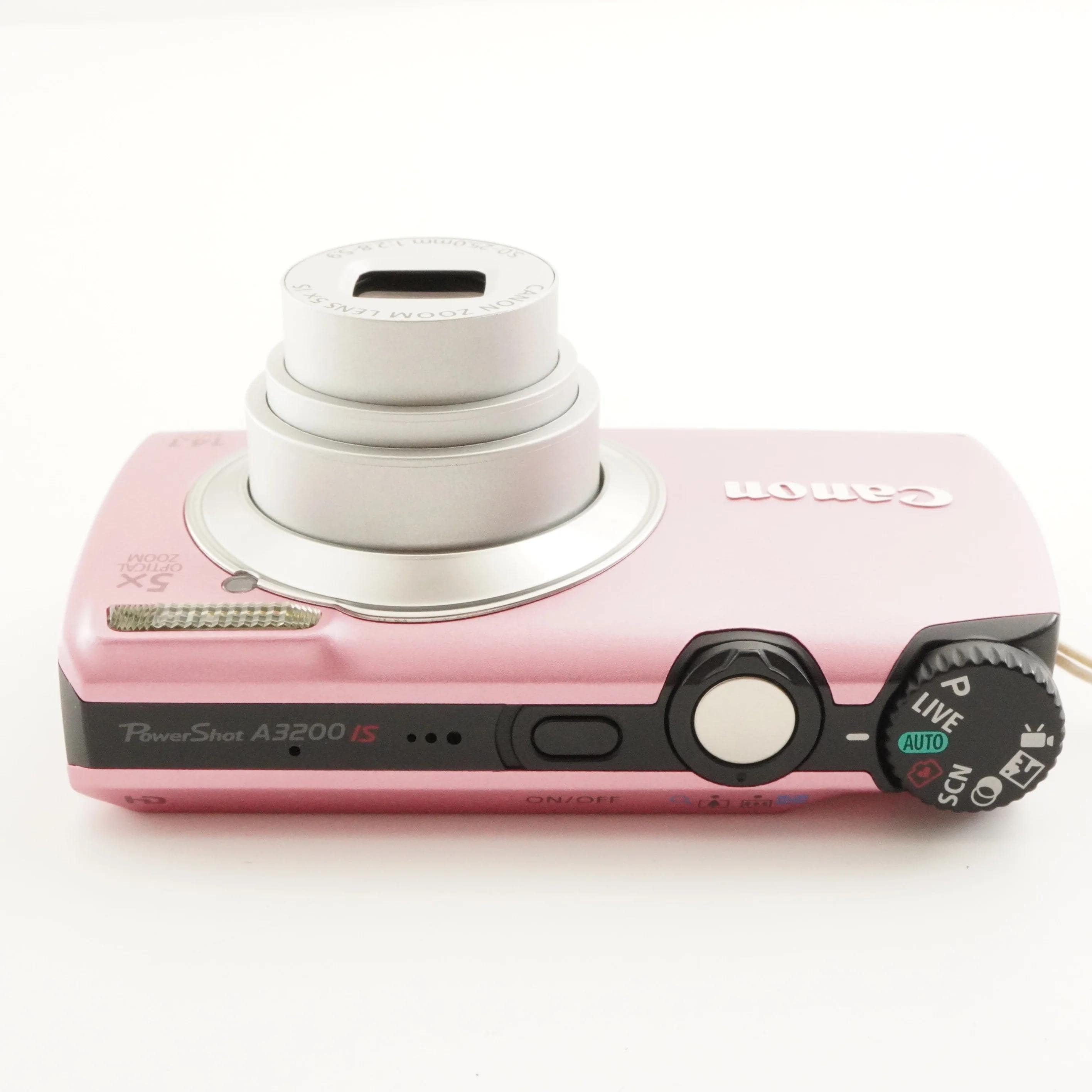 Buy Canon Powershot A3200 IS Pink in Box +4GB Sdcard Digital