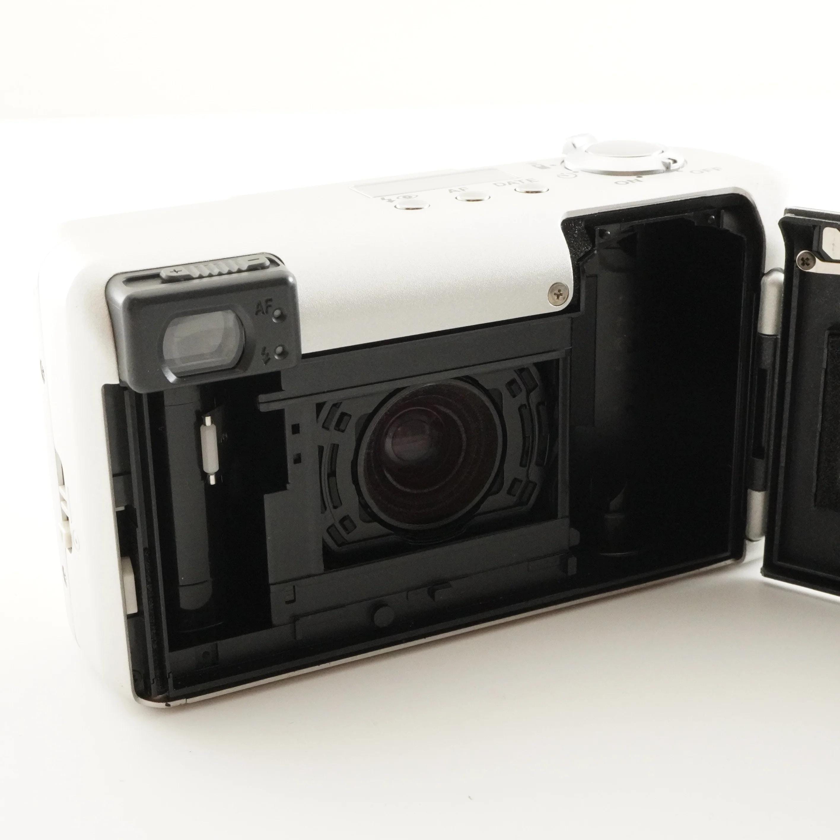 PENTAX ESPIO 120SW II Silver in Box Point & Shoot Film Camera From