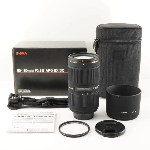 SIGMA APO 50-150 mm F2.8 II Ex Dc Hsm ニコン用 箱入り 日本製