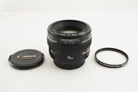 Canon EF 50mm F1.4 USM Af Standard Prime Lens From Japan #1738 - Etsy