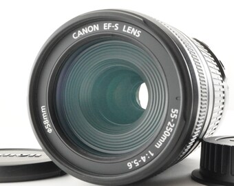 Canon EF-S 55-250mm F4-5.6 IS Af Zoom Lens From Japan #4906