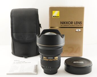 Nikon AF-S NIKKOR 14-24mm F2.8G Ed in Box Af Zoom Lens From Japan