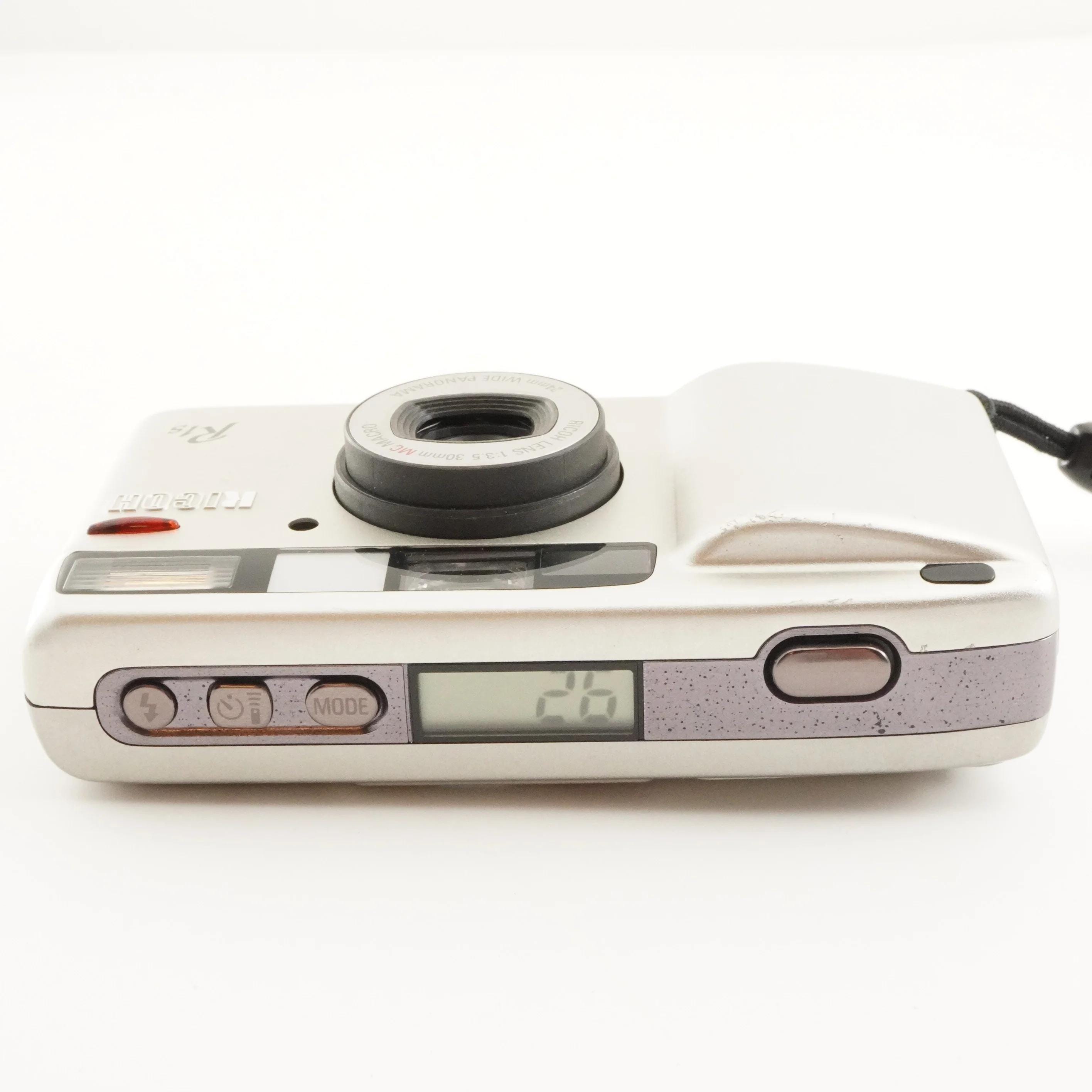 RICOH R1s シルバー RICOH R1s [LCD Works] Silver Point & Shoot Film Camera From