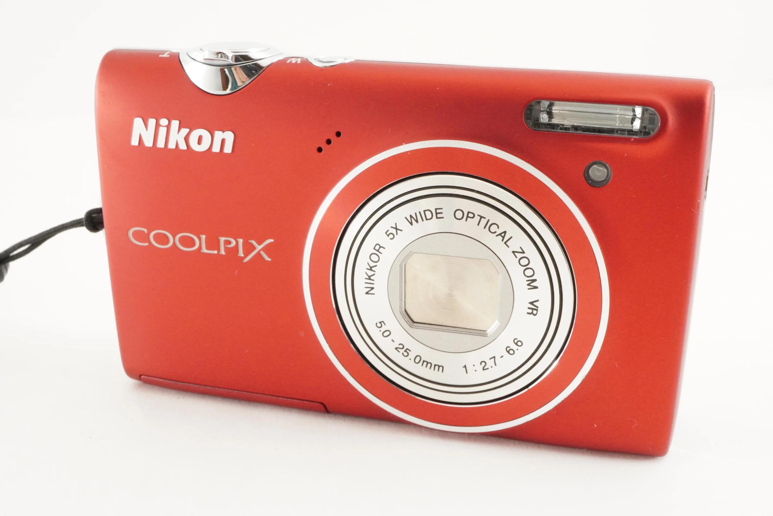 Nikon COOLPIX S5100 レッド & 4GB SDHCカード搭載 コンパクトデジタル