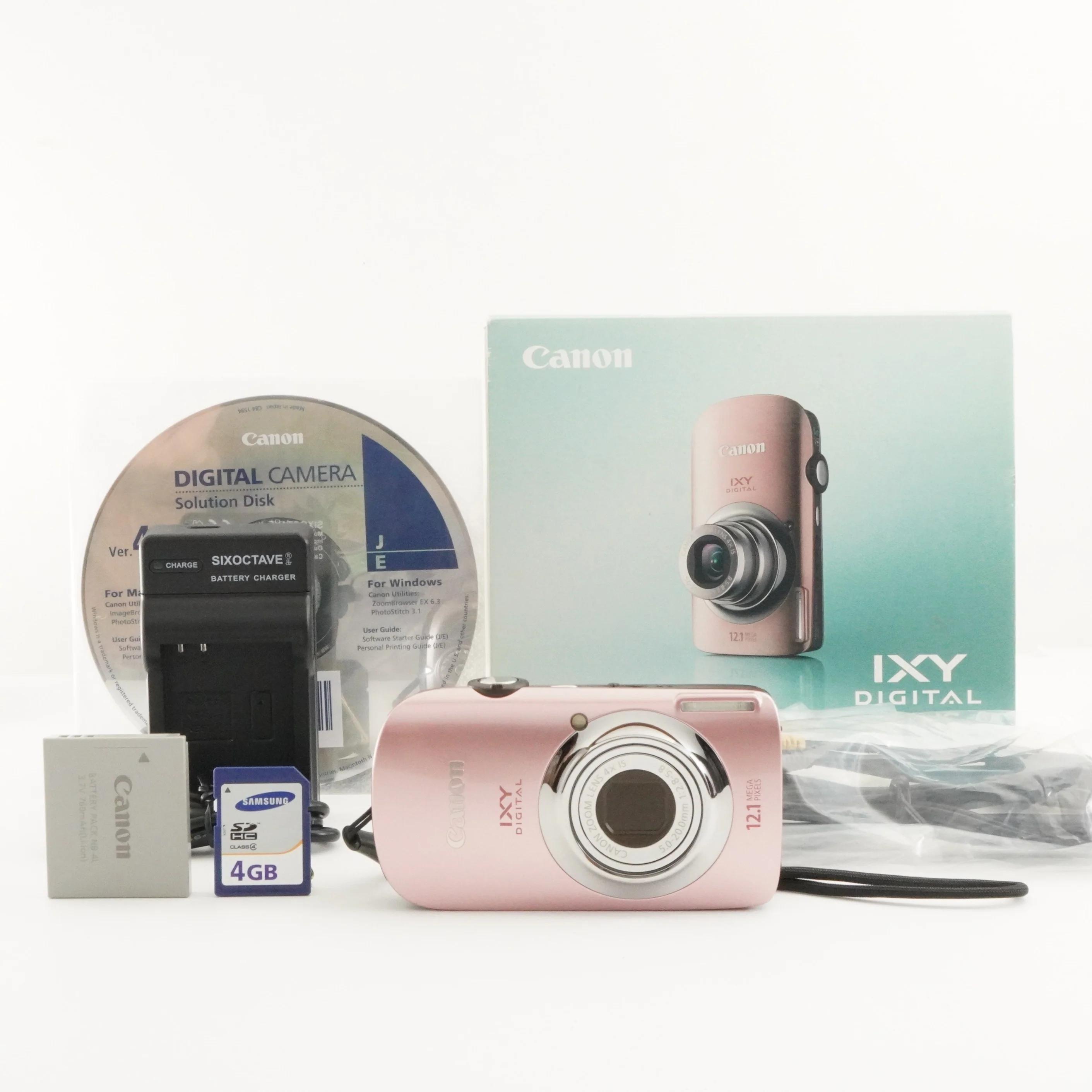 キャノン Canon IXY DIGITAL 90　A3S4#4C1072 Canon IXY DIGITAL 900IS Compact Digital Camera With Battery