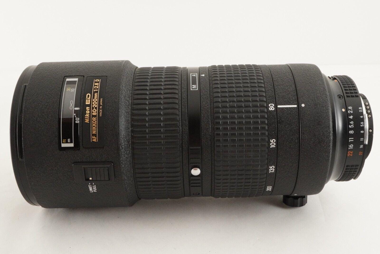 【極美品】 Nikon AF Nikkor 80-200mm f2.8 D ED Nikon AF NIKKOR 80-200mm f/2.8D ED