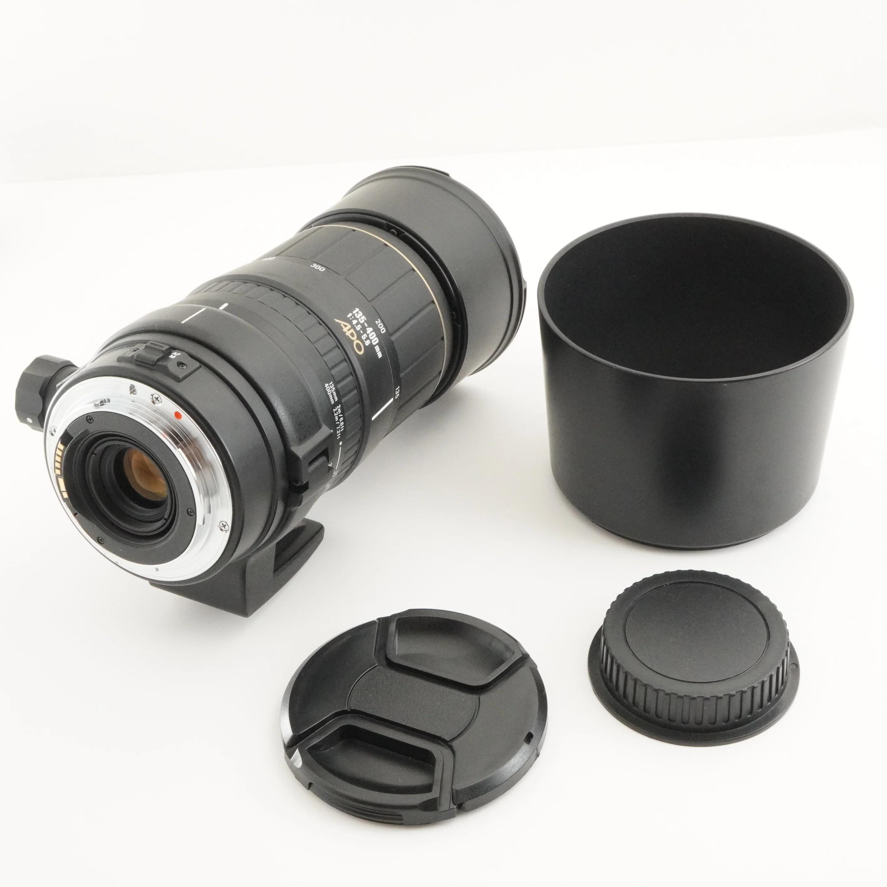 d*3様 SIGMAキャノン 135-400mm 1:4.5-5.6 APO D Sigma 135-400mm f/4.5-5.6 APO Aspherical Lens for Canon EF