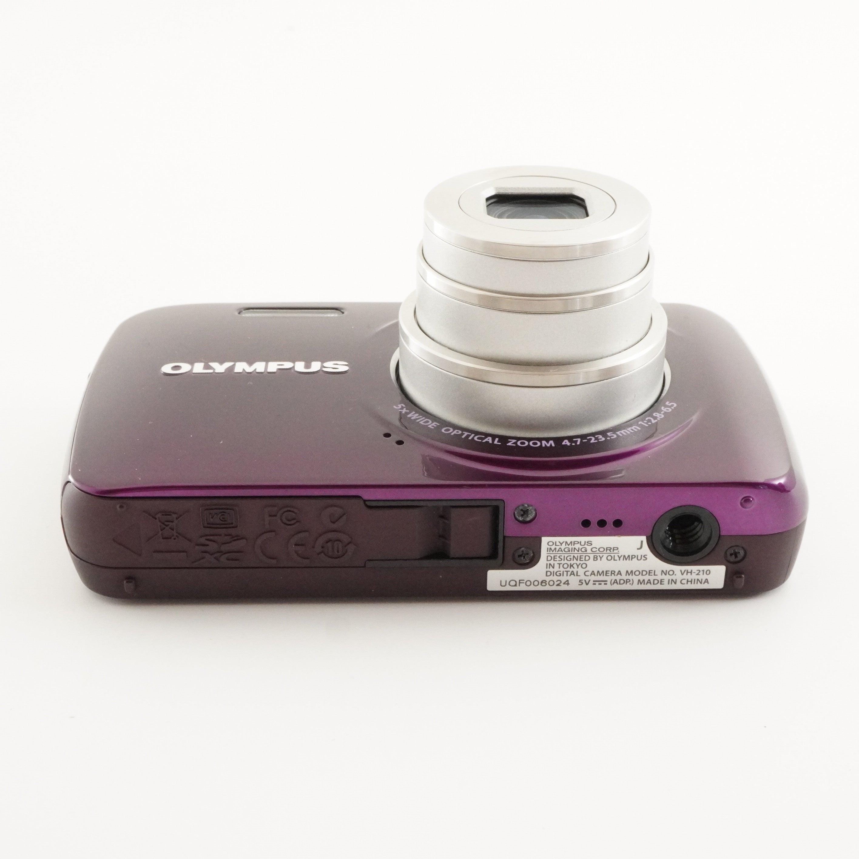 OLYMPUS VH-210 Purple With 4GB Sdhc Card Compact Digital